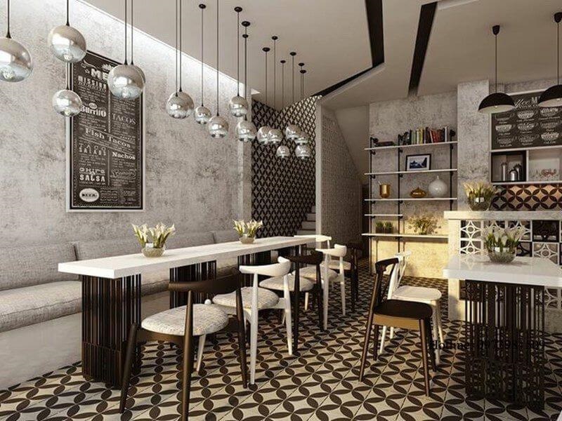 Thiết kế và Thi công quán Cà Phê